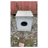 Precast Concrete Distribution Box w/ Cover