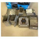 Variety of Metal Switch and Outlet Boxes