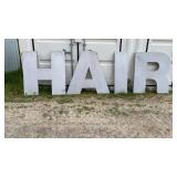 Aluminum Hair Sign