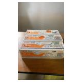 3 Rolls of Painters Plastic
