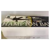 Hampton Bay 54" LED Ceiling Fan -Matte Black