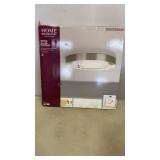 Home Decorators 19" Flush Mount Ceiling Light