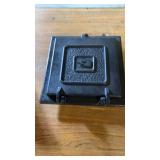 Steel Black Wood Stove Clean Out Door