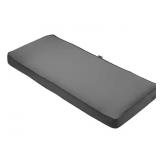 Montlake Light Charcoal Outdoor Bench Cushion