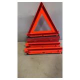 3 Safety Reflective Triangles