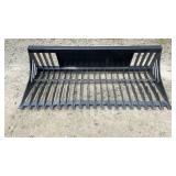 77" Wide Rock Bucket fits Full Size SkidSteer