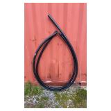 Section of Black Plastic Pipe