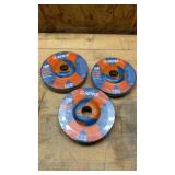 3-3 Piece Senix 5" Grinding Wheels