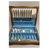 Oneida Silverware Partial Set Tudor Plate