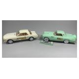 2 Jim Beam Decanters