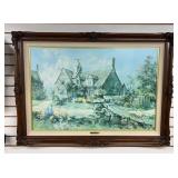 Weston Manor Framed Canvas By: Marty Bell