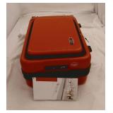 Travelarim 2-Piece Hard Luggage Set Orange