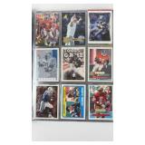 Binder of Football Cards
