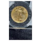 1999 American Gold Eagle Coin 1/4oz