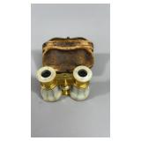 antique French mother-of-pearl opera glasses