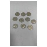 10 Buffalo Nickels