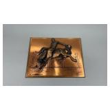 Rodeo Bronzed Plaque