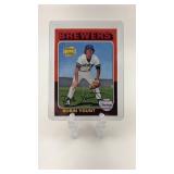 2001 Archives Robin Yount Rookie Insert Card