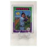 2001 Archives George Brett Rookie Insert Card