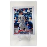 2018 Topps Aaron Judge League Leaders Card