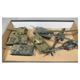 Model Army Tanks & Helicopters
