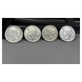 1923-3,1926-1 Peace Dollar Coins