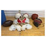 Wilson Leather Helmet & Vintage Pads, Football