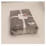 M Home 675 GSM Bath Sheet - Gray - 2 PC