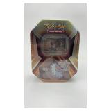 New-Slaking Pokemon Tin-3 Foil Cards/3 Packs