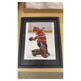 Framed Hockey Print