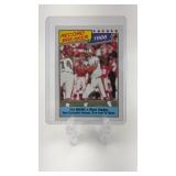 1987 Topps Dan Marino Record Breaker Card