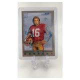1991 Fleer Joe Montana Insert Card