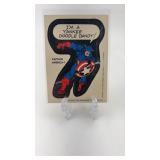 1975 Topps Marvel Stickers Captain America-1