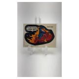 1975 Topps Marvel Stickers Ghost Rider
