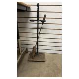 Fireplace Tool Set Stand W/Only Shovel