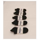 BOMBAS Womens Originals Black Ankle Socks Size