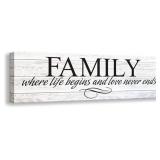 Kas Home Inspirational Quotes Motto Canvas Wall