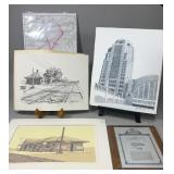 Railroad Drawing and Map