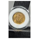 1945 Mexico 2.5 Pesos Gold Coin