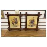 2 Framed Painting by:Dennison