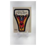 1975 Topps Marvel Stickers Captain Marvel