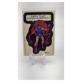 1975 Topps Marvel Stickers Medusa