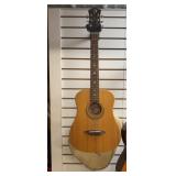 Luna 3/4 Size Safari Muse Spruce Travel Guitar