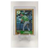 1987 Topps Mark McGwire Rookie Card