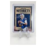 2024 Mosaic Josh Allen Notoriety Insert Card