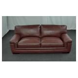 Myars 91" Leather Sofa, Created for Macy