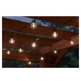 25-LightOutdoor Plug-in Globe LED String-Light