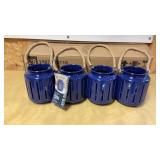 Hampton Bay 6.5in Ceramic Lantern 4PK