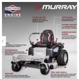 Murray Cruz EX1900 42' Cut Zero Turn