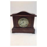 Seth Thomas  Veneer Mantle Clock